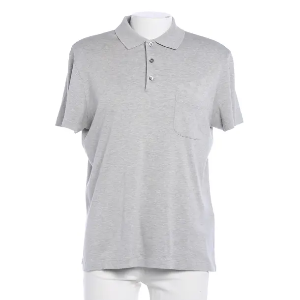 Poloshirt, in Grau, Baumwolle, Louis Vuitton