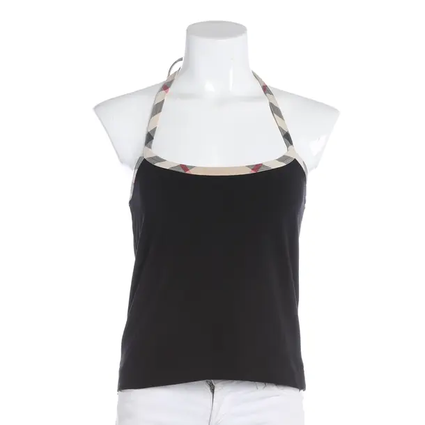 Top, in Schwarz, Baumwolle, Burberry London