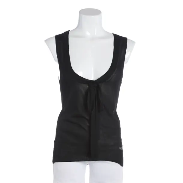 Top, in Schwarz, Polyester, Chanel