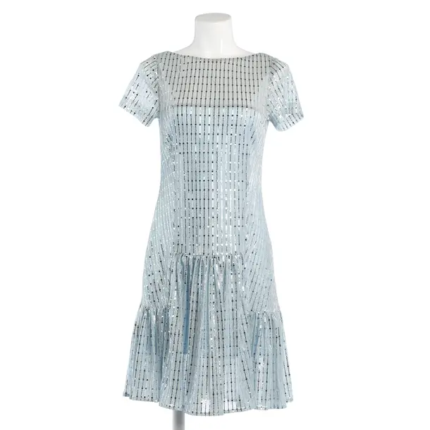 Dress, in Blue, Polyester, Talbot Runhof