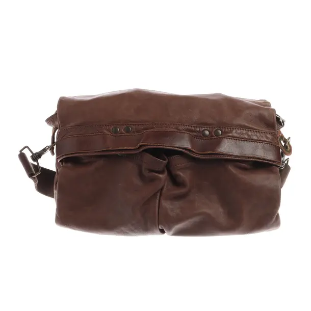 Schultertasche, in Braun, Leder, Timberland