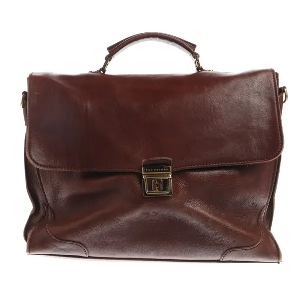 Aktentasche, in Braun, Leder, The Bridge