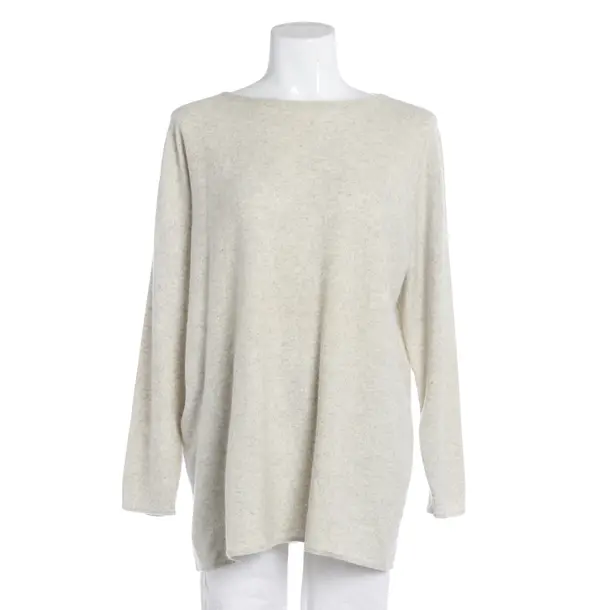 Pullover, in Hellgrau, Kaschmir, Brunello Cucinelli