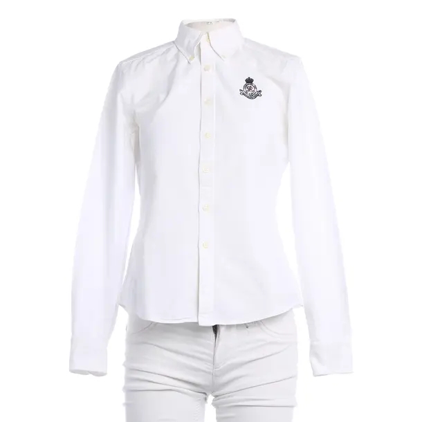 Bluse, in Weiß, Baumwolle, Polo Ralph Lauren