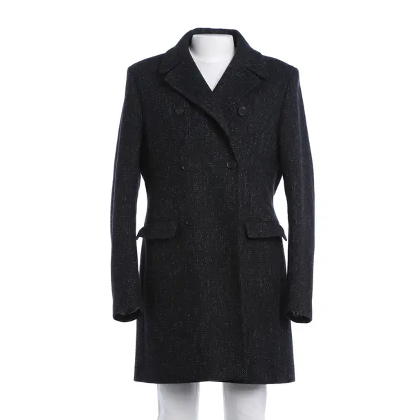 Overcoat, in Navy, Wool, Patrizia Pepe