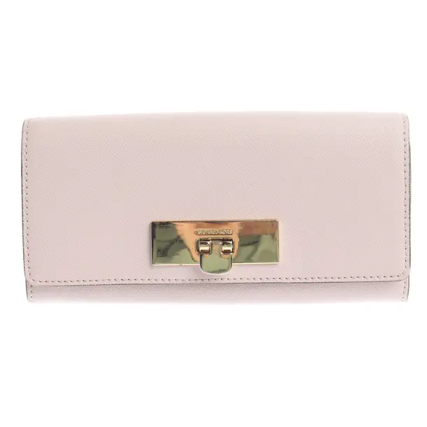 Geldbörse, in Hellrosa, Leder, Michael Kors