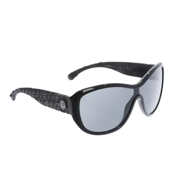 Sunglasses, in Black, Synthetic / Natural Material, Chanel