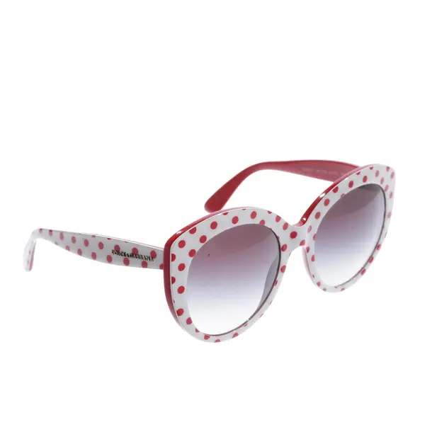 Sonnenbrille, in Rot, Kunststoff, Dolce & Gabbana
