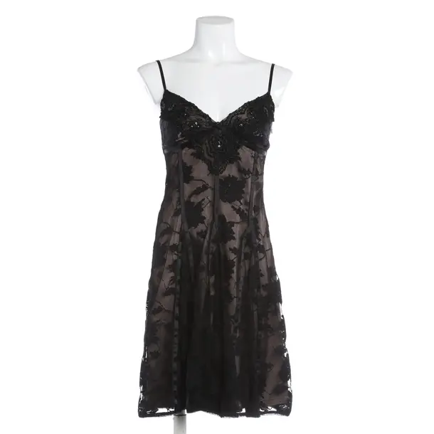 Cocktailkleid, in Schwarz, Baumwolle, Ana Alcazar