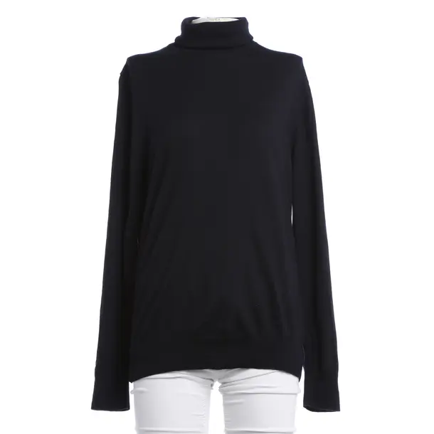 Pullover, in Navy, Wolle, Lodenfrey