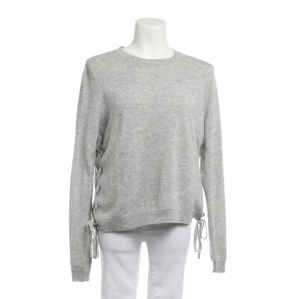 Kaschmirpullover, in Hellgrau, Kaschmir, FTC Cashmere