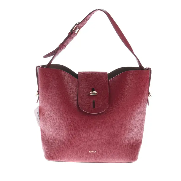 Shoulder Bag, in Bordeaux, Leather, Furla
