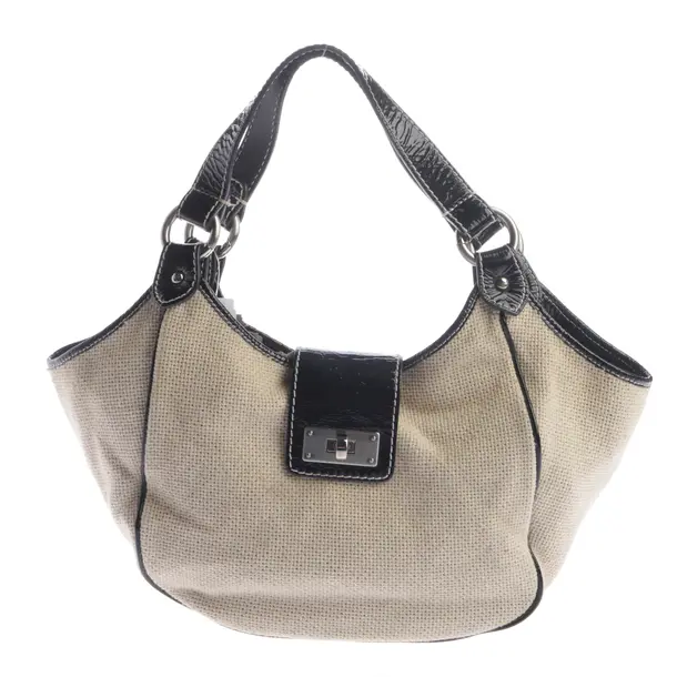 Shoulder Bag, in Black, Cotton, Emporio Armani