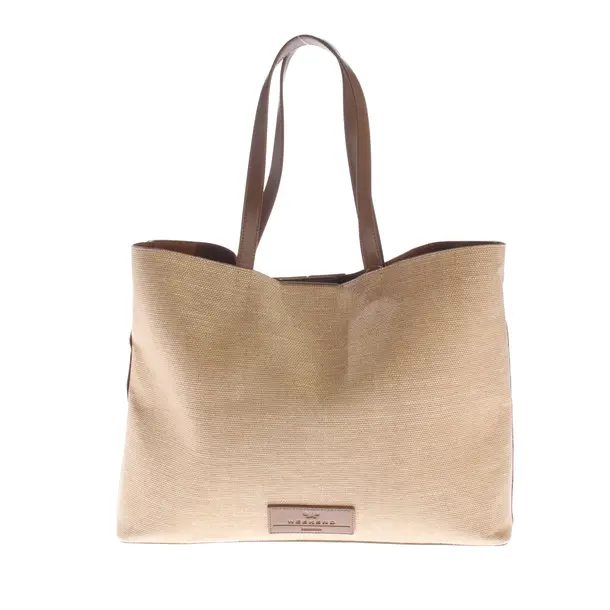 Shopper, in Beige, Baumwolle, Max Mara