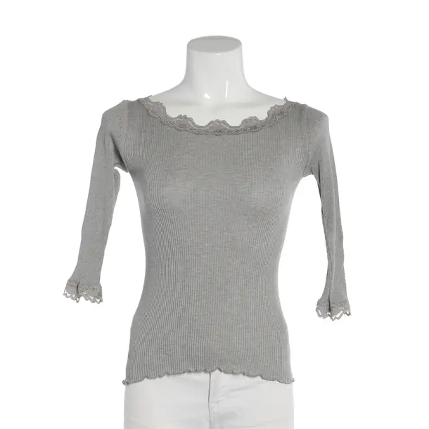 Shirt, in Hellgrau, Baumwolle, Rosemunde