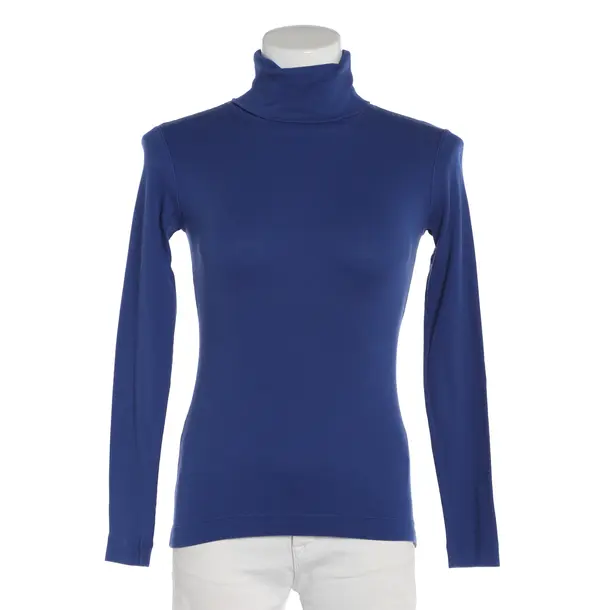 Long Sleeve Shirt, in Blue, Cotton, Marc Cain Sports