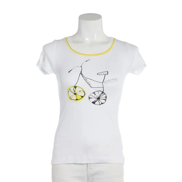 Shirt, in White, Cotton, Marc Cain