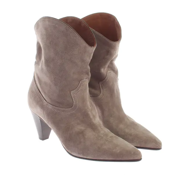 Ankle Boots, in Light Gray, Closed