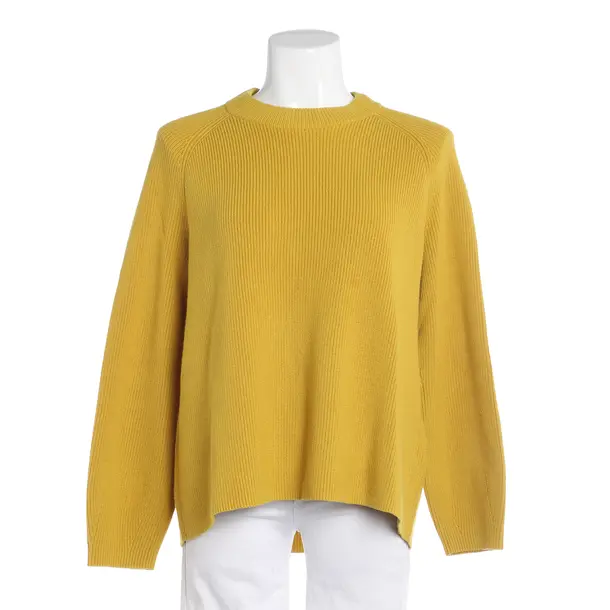 Maglione, in Giallo senape, Cotone, Hugo Boss Etichetta Nera