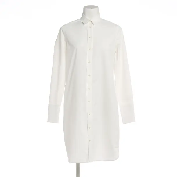 Dress, in White, Polyester, Jil Sander