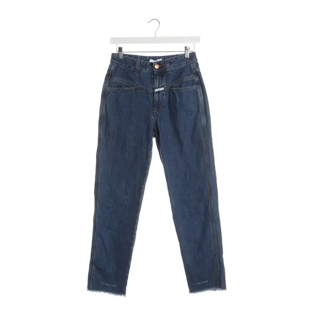 Jeans Straight Fit, in Navy, Baumwolle, Closed