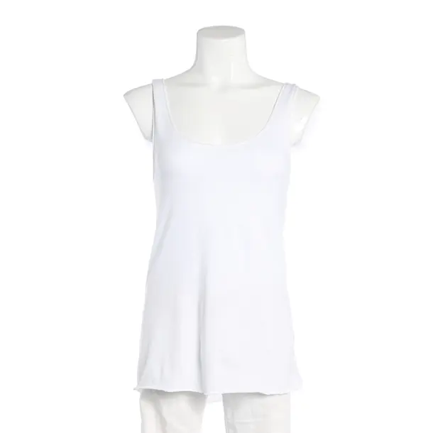 Top, in White, Cotton, Juvia