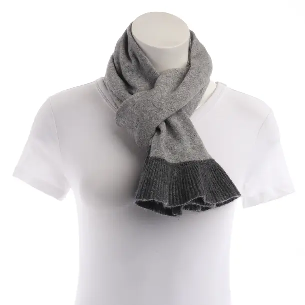 Scarf, in Gray, Cashmere, Allude