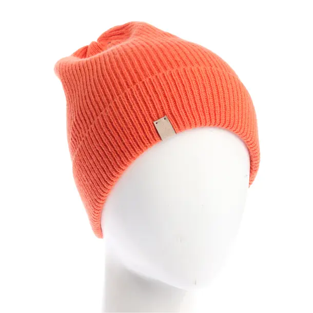 Beanie, in Dark Orange, Viscose, Roeckl