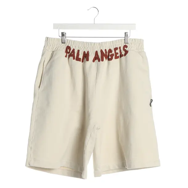 Shorts, in Cream, Cotton, Palm Angels
