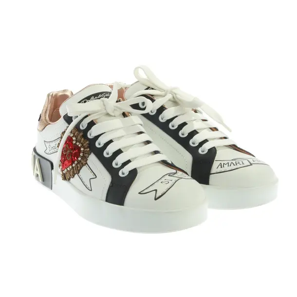 Sneakers, in White, Dolce & Gabbana