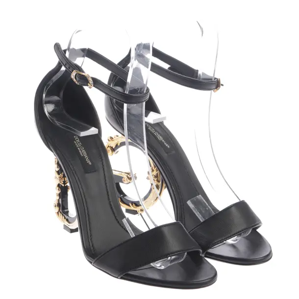 Sandaletten, in Schwarz, Dolce & Gabbana