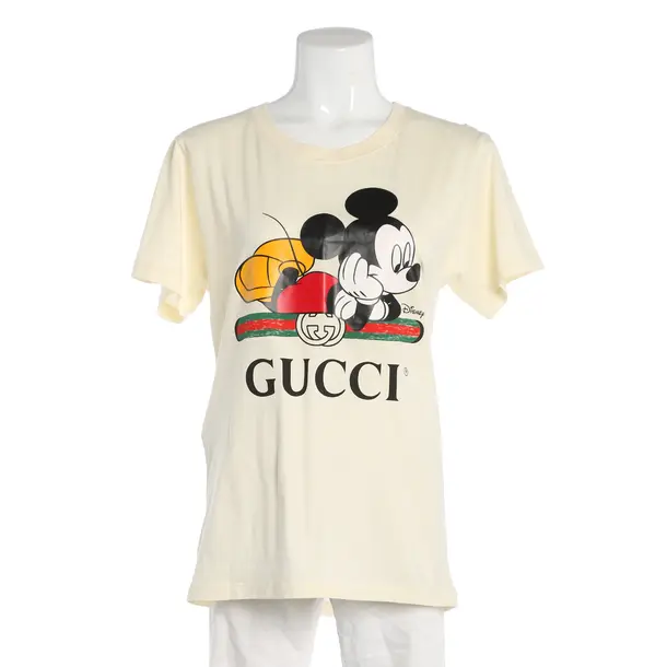 Shirt, in Cream, Cotton, Gucci