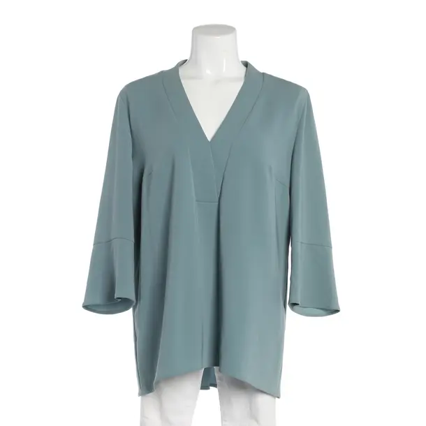 Blouse, in Green, Triacetate, Maison Common