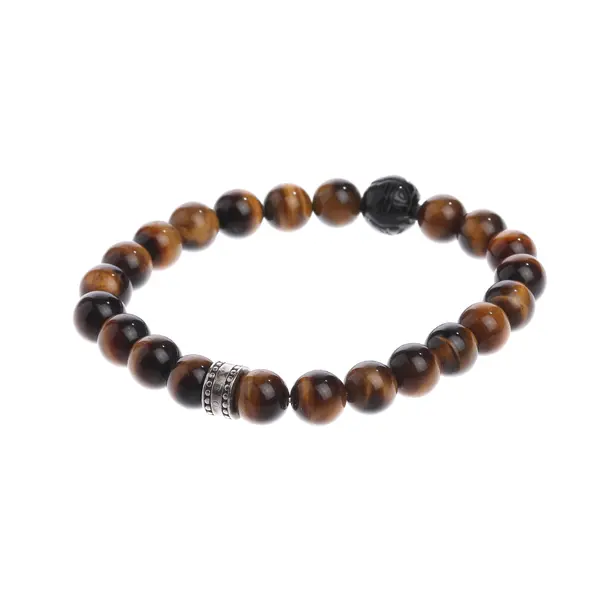 Armband, in Braun, Sonstige Fasern, Thomas Sabo