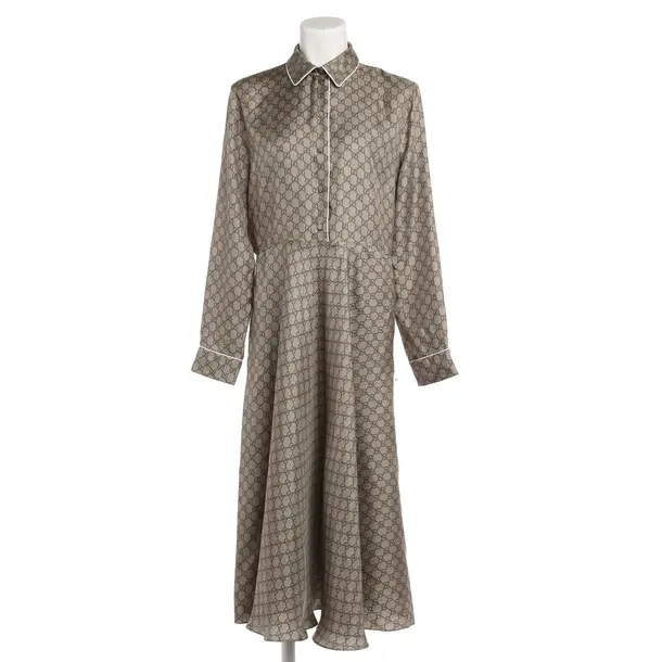 Dress, in Beige, Silk, Gucci