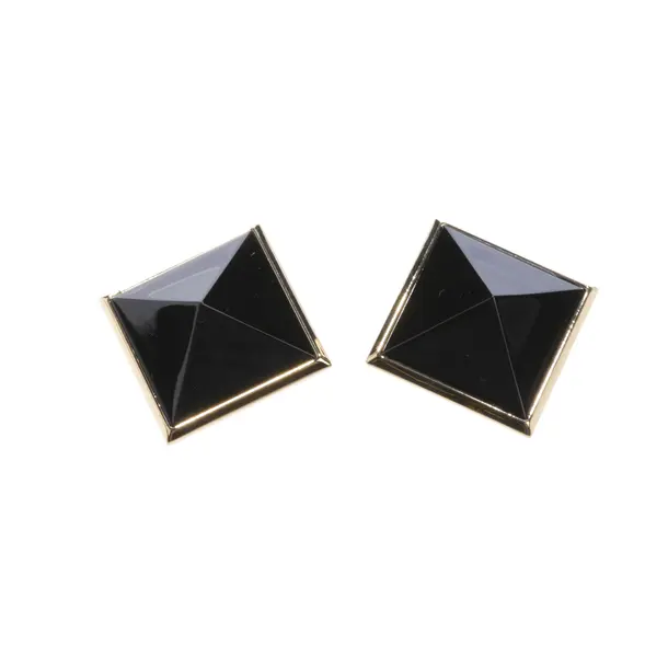 Orecchini, in Oro, Metallo (metallico, metallizzato), Saint Laurent