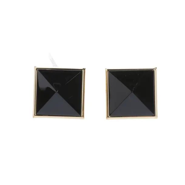 Earrings, in Gold, Metal (metallic, metallized), Saint Laurent