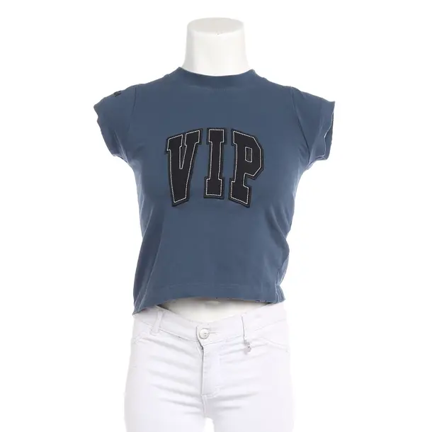 Shirt, in Blue, Cotton, Balenciaga