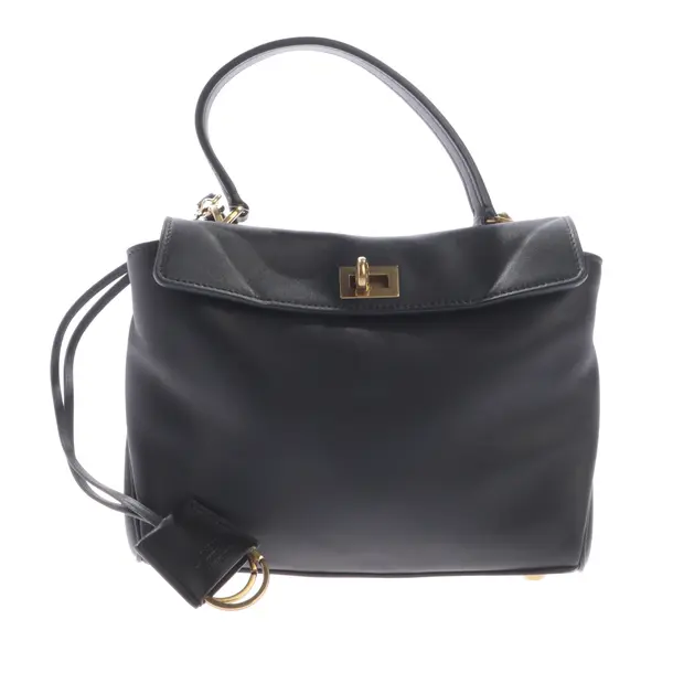 Schultertasche, in Schwarz, Leder, Balenciaga