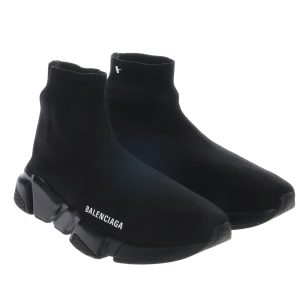High-Top Sneakers, in Black, Balenciaga