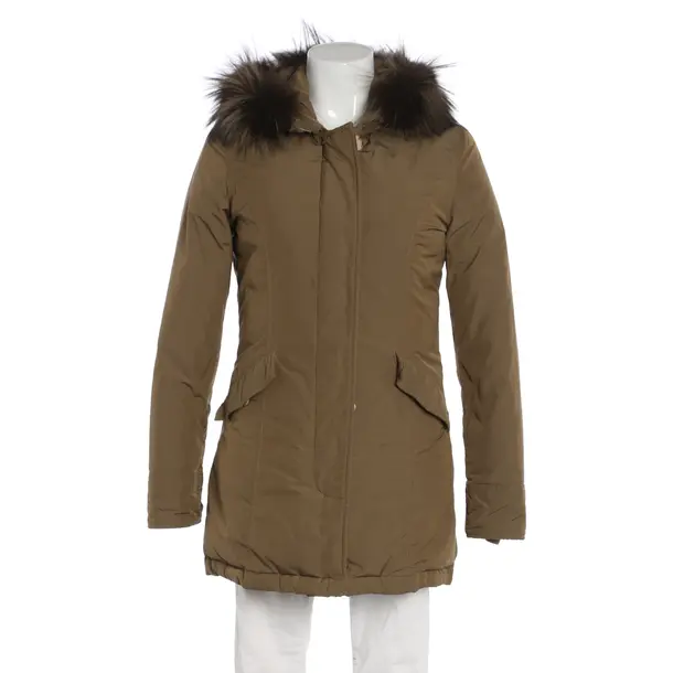 Winter Jacket, in Camel, Polyester, Woolrich