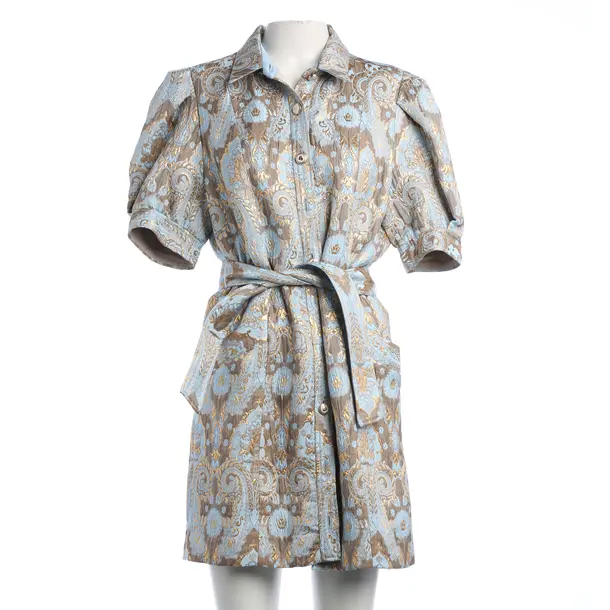 Dress, in Multicolored, Acetate, Sandro