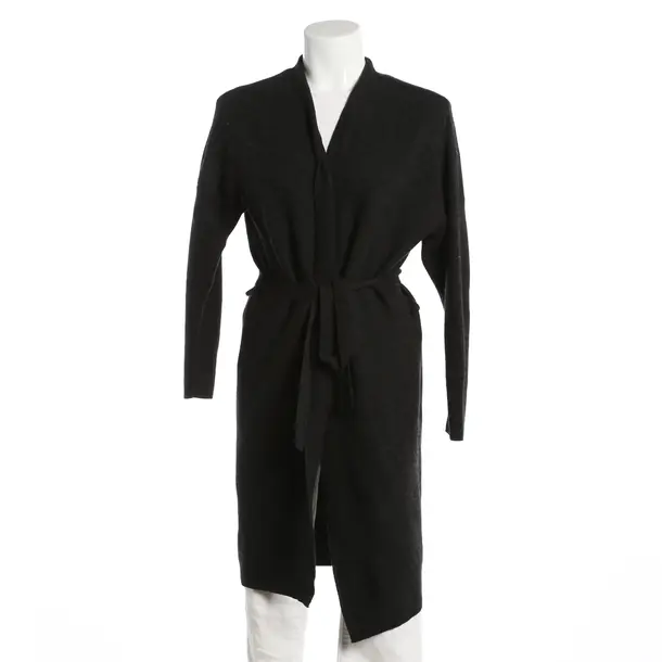 Strickjacke, in Dunkelgrau, Wolle, Lanius