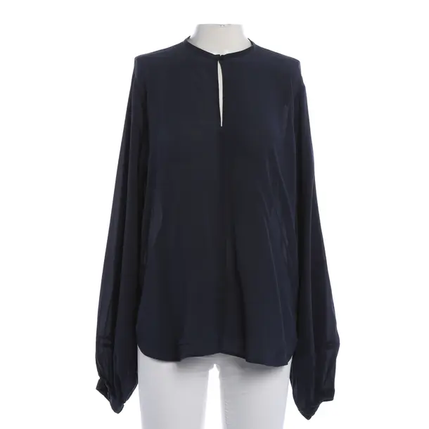 Blouse, in Navy, Silk, Drykorn