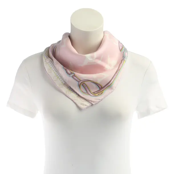 Shawl, in Multicolored, Silk, Louis Vuitton