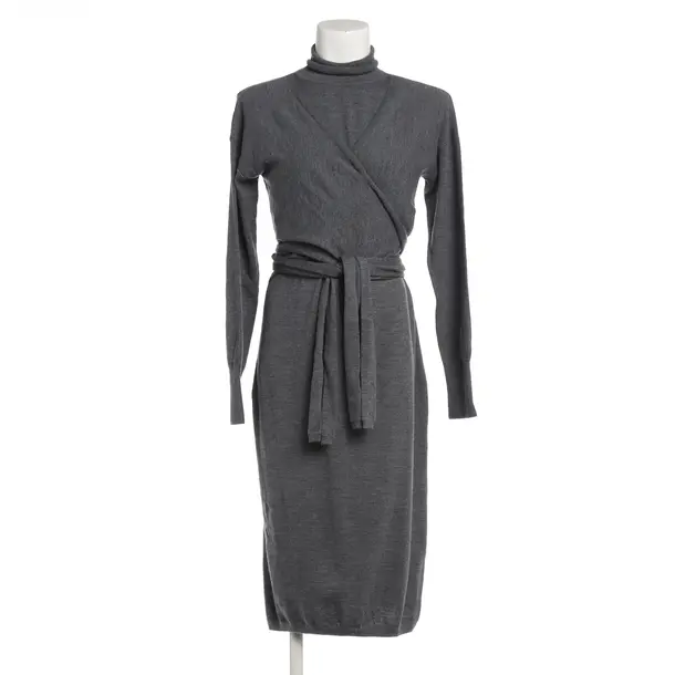 Dress, in Gray, Wool, Sly 010