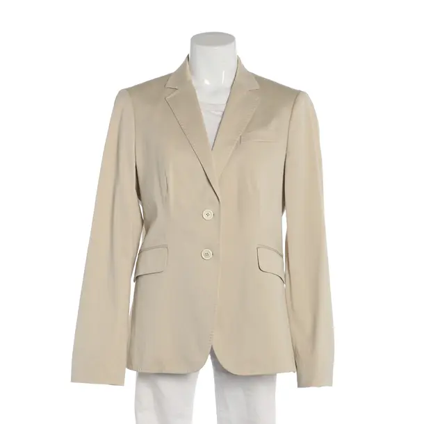 Blazer, in Beige, Cotton, Hugo Boss Black Label