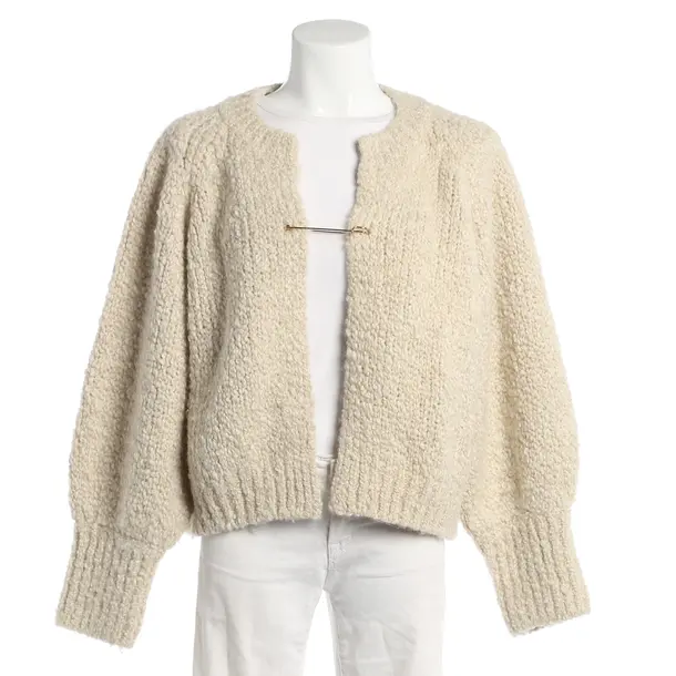 Cardigan, in Beige, Wool, by Aylin König