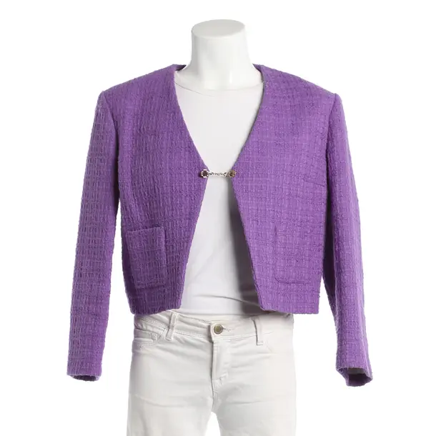 Blazer, in Purple, Cotton, Maje