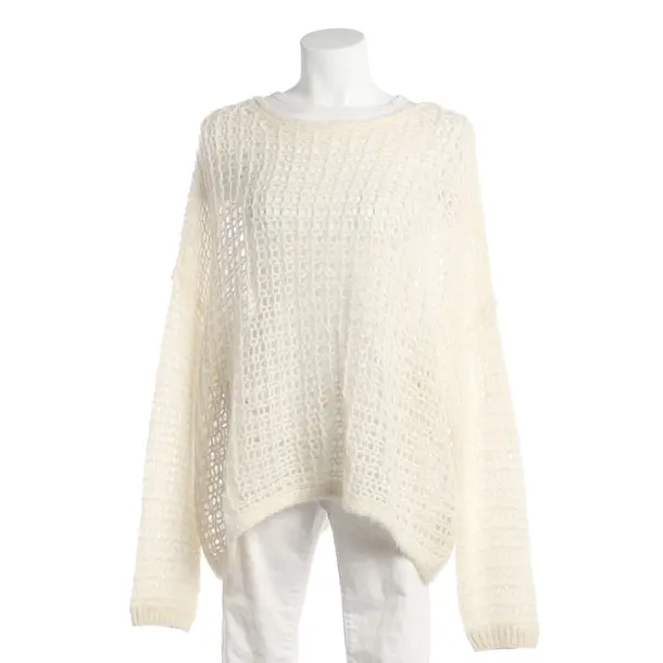 Pullover, in Weiß, Polyamid, by Aylin König